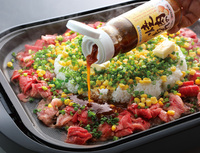 肉＋米＋バター＝最強！！？ 💓 ホットプレートでペッパーランチ風ライス 💓飲み放２時間＋楽しみ放題２時間✨