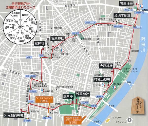 3時間限定👣20代・30代限定！1万歩チャレンジ 七福神めぐり散歩企画【混雑回避ルートで快適開催】