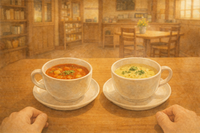 2/21(土)ホットスープで温まりませんか🥣✨️