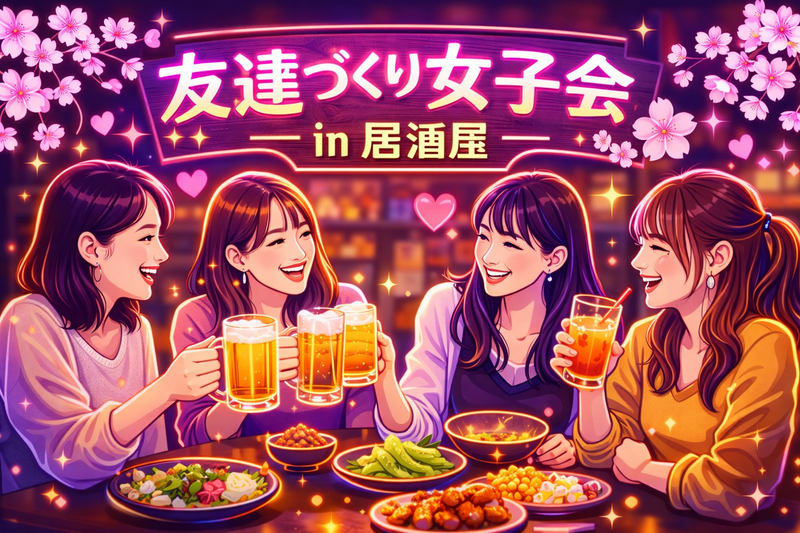 2/22(日)19:30〜友達づくり女子会in居酒屋🍻💕