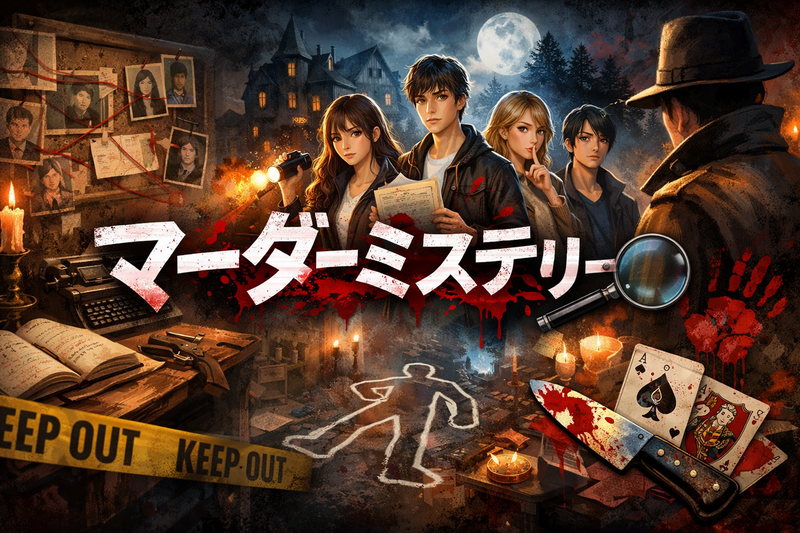 【急募】2/14(土)10-14時@恵比寿：マーダーミステリー🕵️