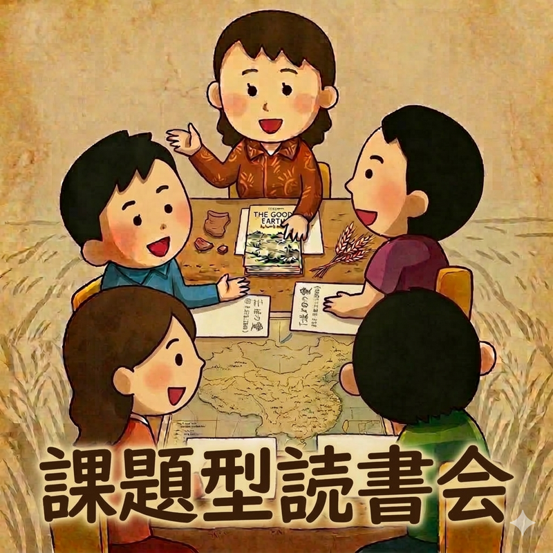 【課題本型読書会】池袋のガチ中華でパール・バックの「大地」について語ろう【ノーベル文学賞シリーズ】