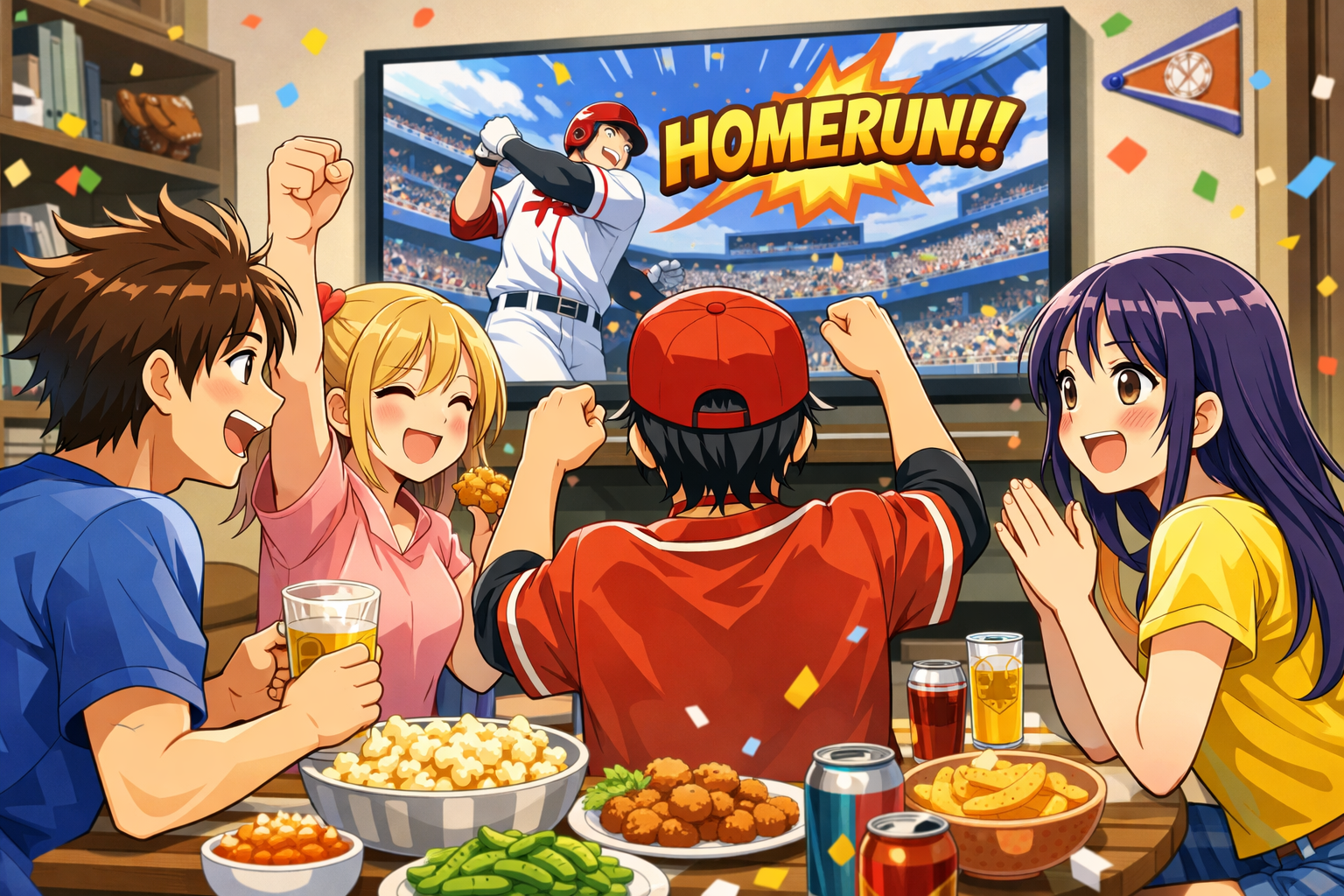 2/22 スポーツ観戦　
好きなスポーツで盛り上がろ‼️