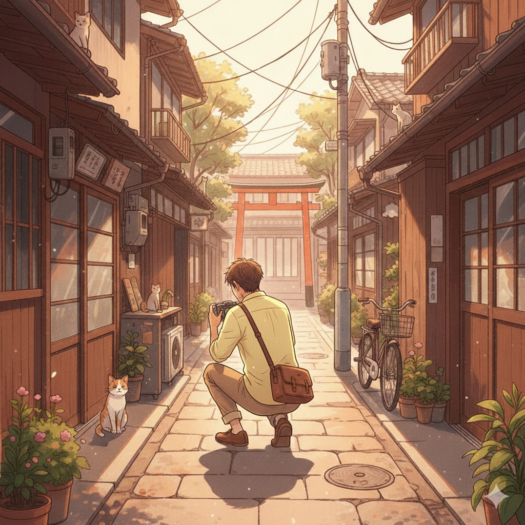 【2/22(日)谷根千路地裏さんぽ📷🐈】スマホ可！今なら撮影テクニックの特典付き📓