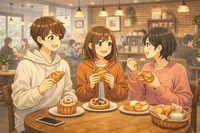 🥐✨ パンと過ごす朝の時間 ✨☕