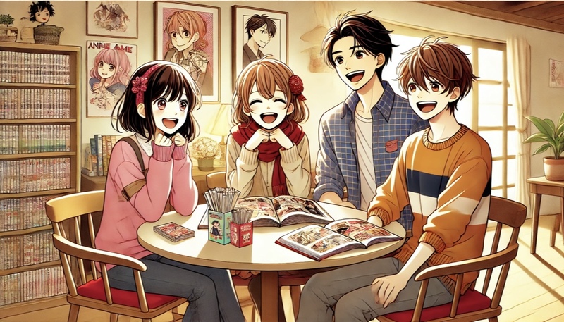 新旧ジャンル不問！プチプレゼントあり🎁アニメ・マンガ好きの交流会🤝