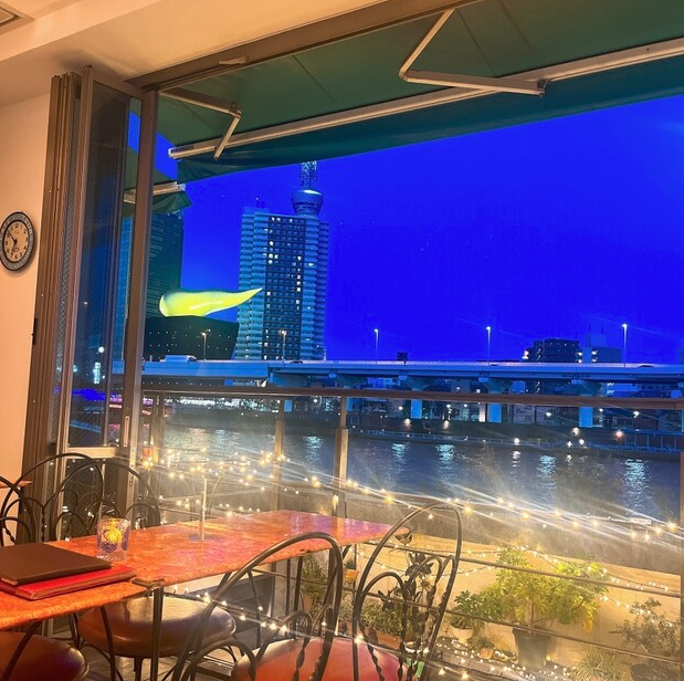 【男女共催】🌃浅草で夜カフェ！隅田川を眺めながら雑談しよう🏞️