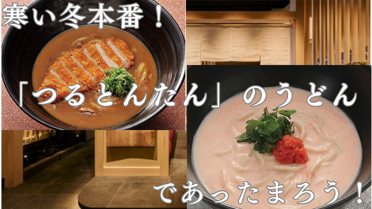 寒い冬本番！残業帰りにみんなで「つるとんたん」のうどんを食べよう！【20代限定】