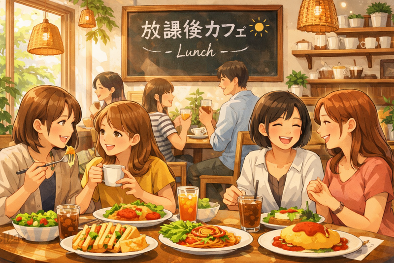 放課後カフェ - Lunch time - ☕🍽️2/21