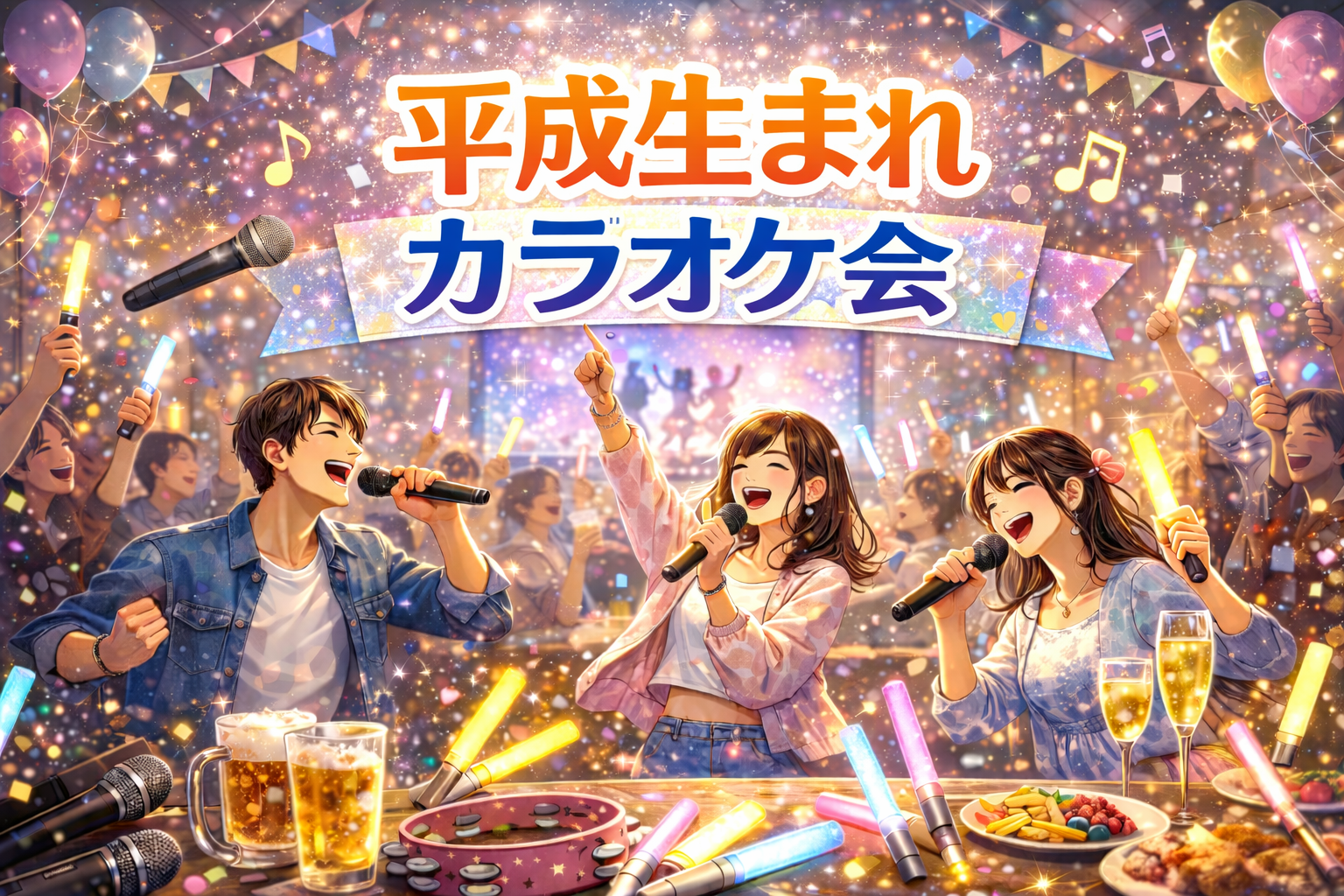 【男女主催】2/21(土)新宿開催_平成生まれカラオケ会🎤