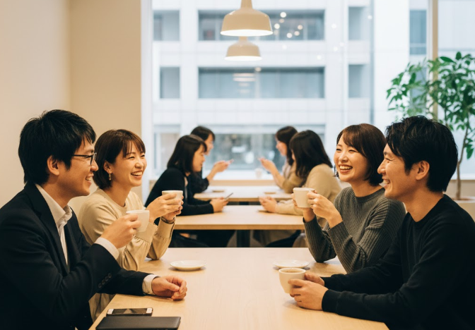 2〜4人で池袋のカフェで喋る人いませんか？