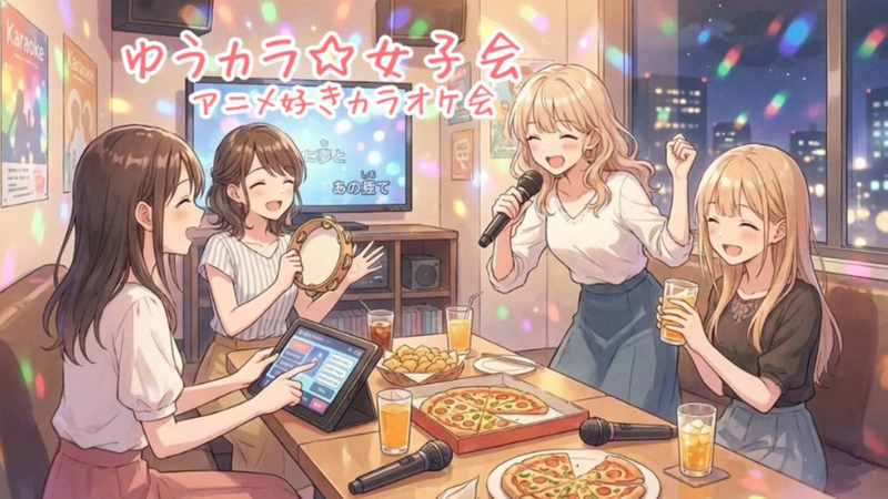【アニソンボカロメイン・カラオケオフ会】第２回ゆうカラ女子会（新橋開催）