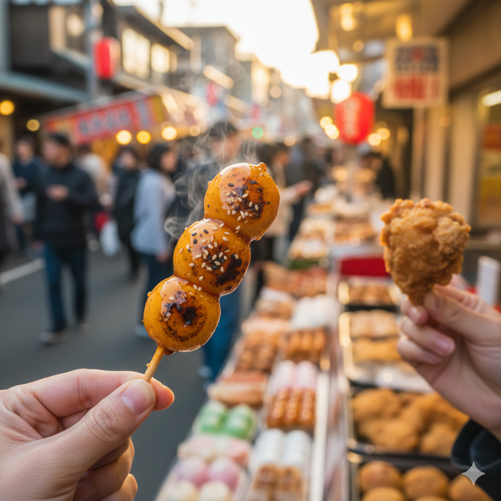 【20代限定】谷中銀座で食べ歩きツアー🍙