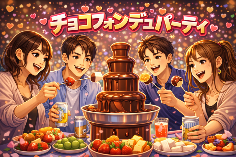 【20代限定】チョコフォンデュパーティー🍫