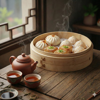 みんなで包む、飲茶キッチン 〜お茶とおこわと点心と〜