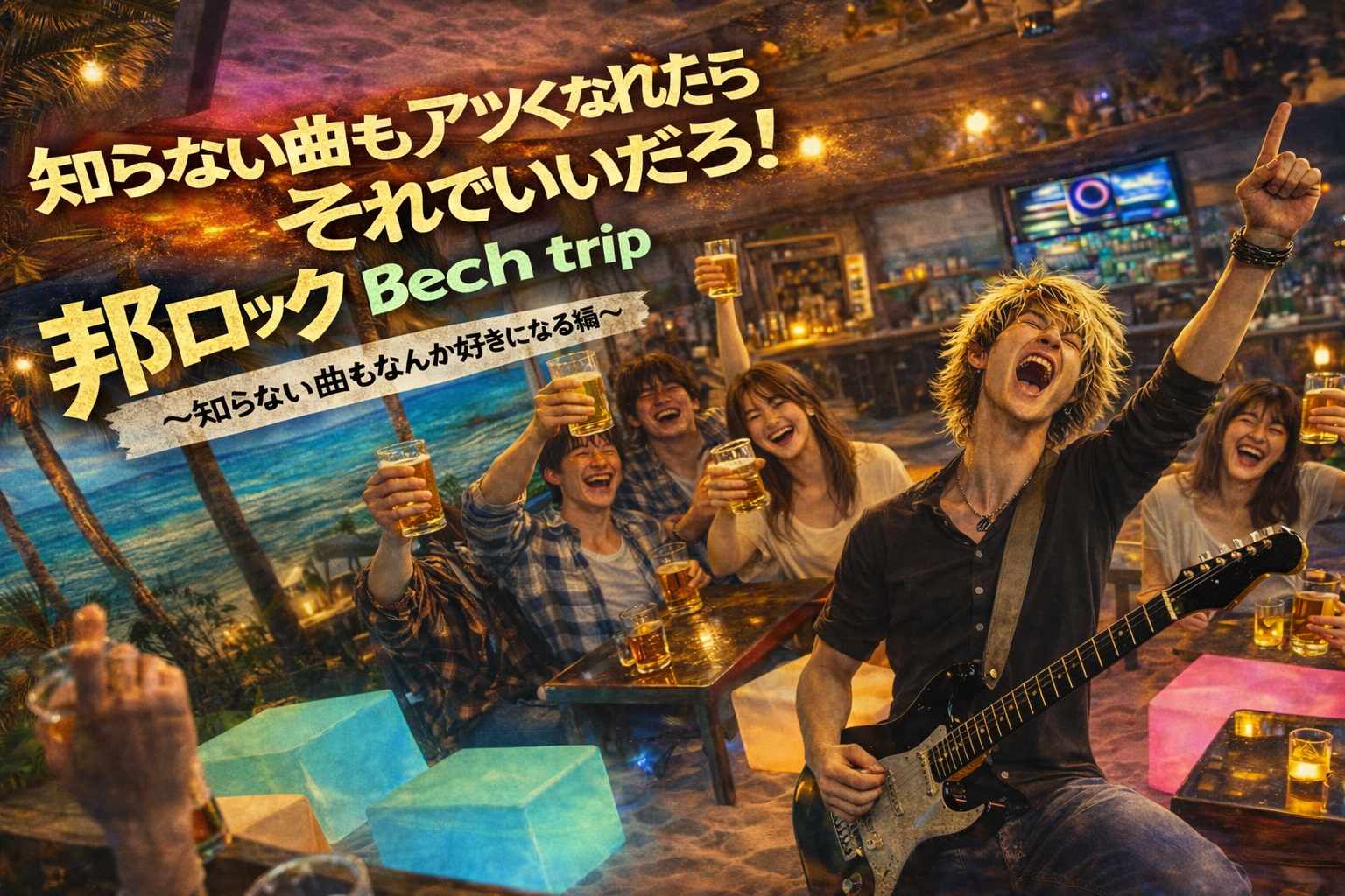 邦ロック飲み
〜知らない曲もなんか好きになる編〜