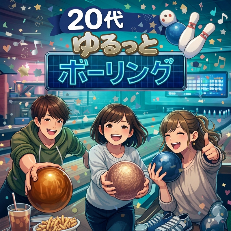 【20代限定‪】ゆるっとボーリングしよう🎳