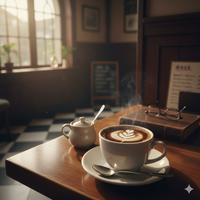 【朝活カフェ】先ずは一杯のコーヒーから