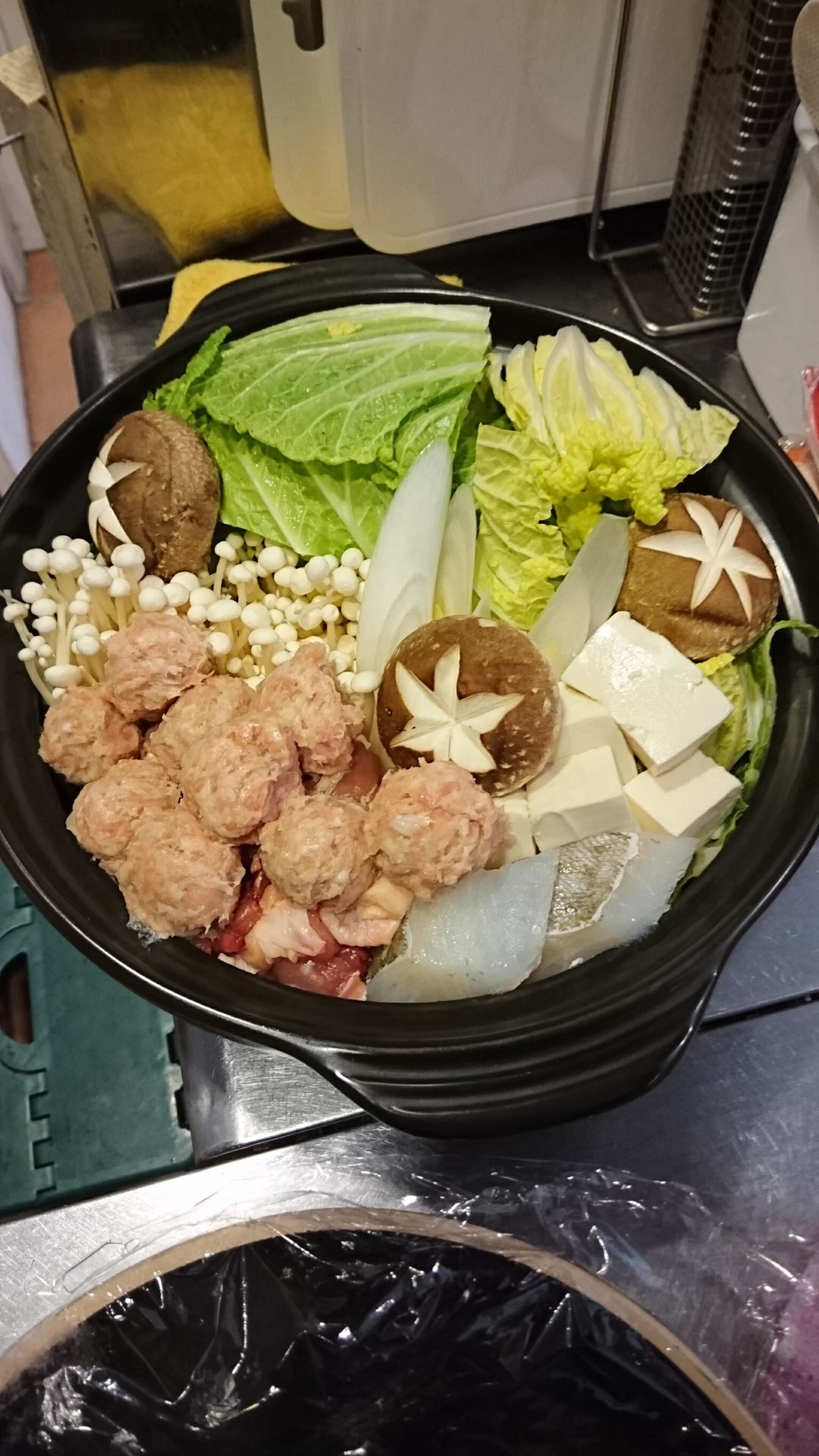 食事会のイベント！
みんなでお鍋を食べましょう！