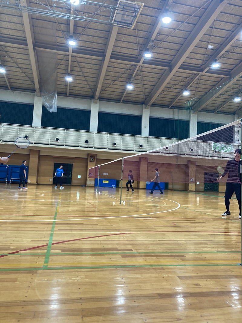 2/27 ゆる〜く体育レベルでバドミントン🏸