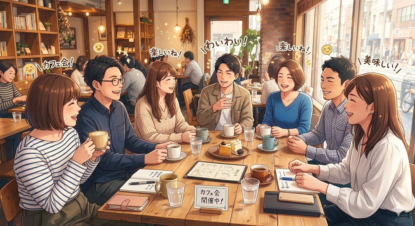 女性主催🌈ほとんどが初めまして🔰【社会人22～34歳中心】カフェ会☕✧