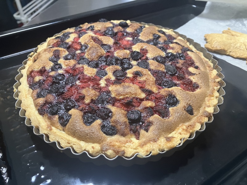 3/4　抹茶のバスクチーズケーキ作ります！