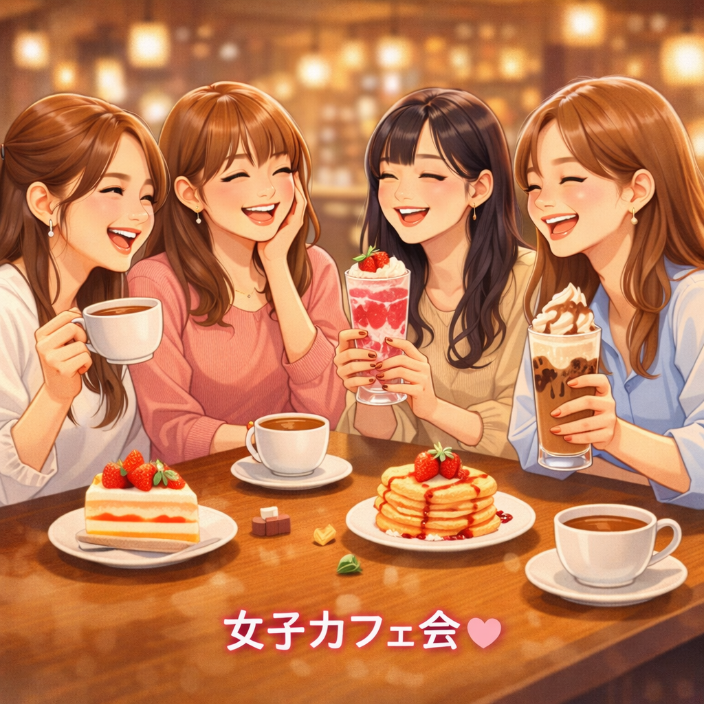 【初参加・一人参加大歓迎】🎀カフェ女子会🎀☕️✨