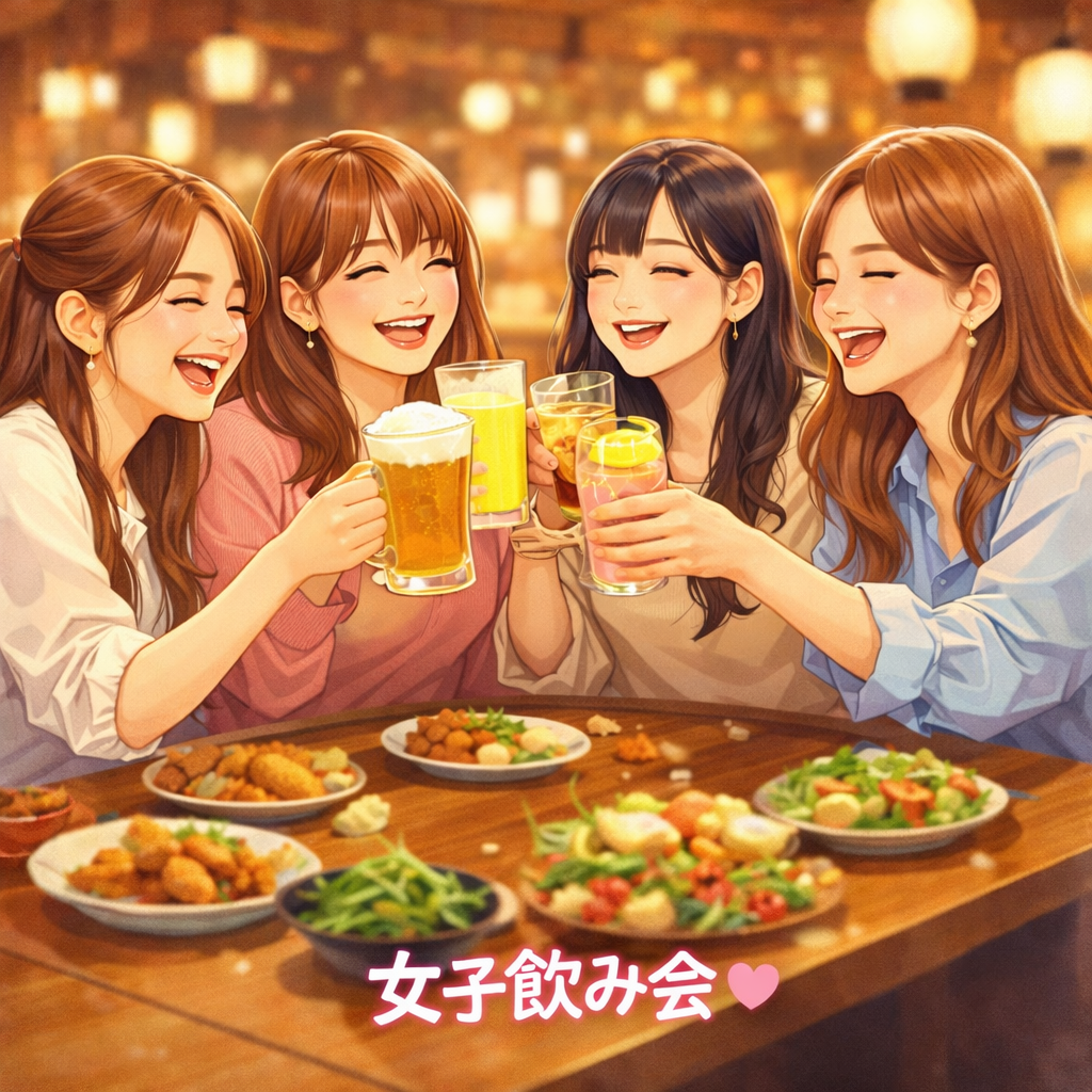 【初参加・一人参加大歓迎】🎀居酒屋女子飲み会🎀☕️✨