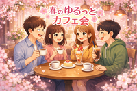 【3/12(木)11時開催】錦糸町🧁新オープンおしゃれカフェ✨20-30代限定の春スイーツ×カフェ会🌸残席わずか