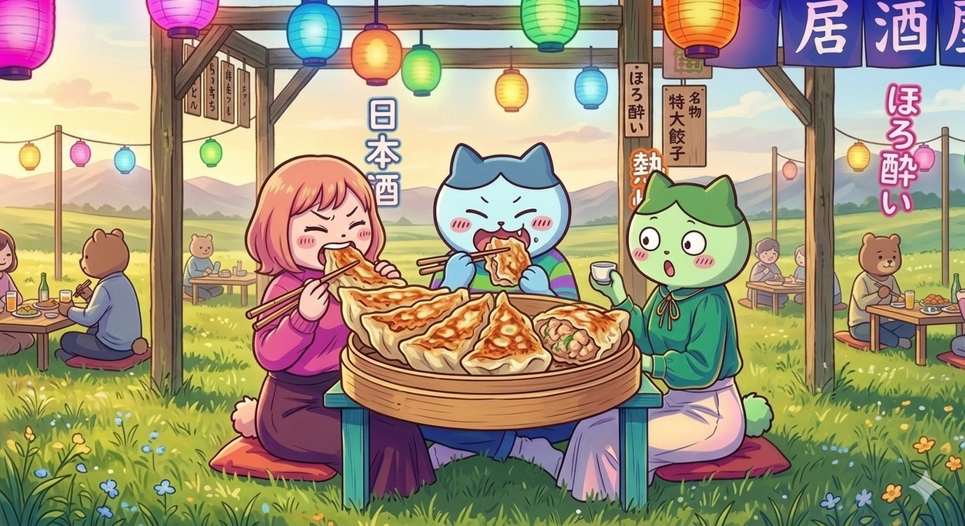 【4名募集】おいしー餃子食べ飲み放題【池袋】