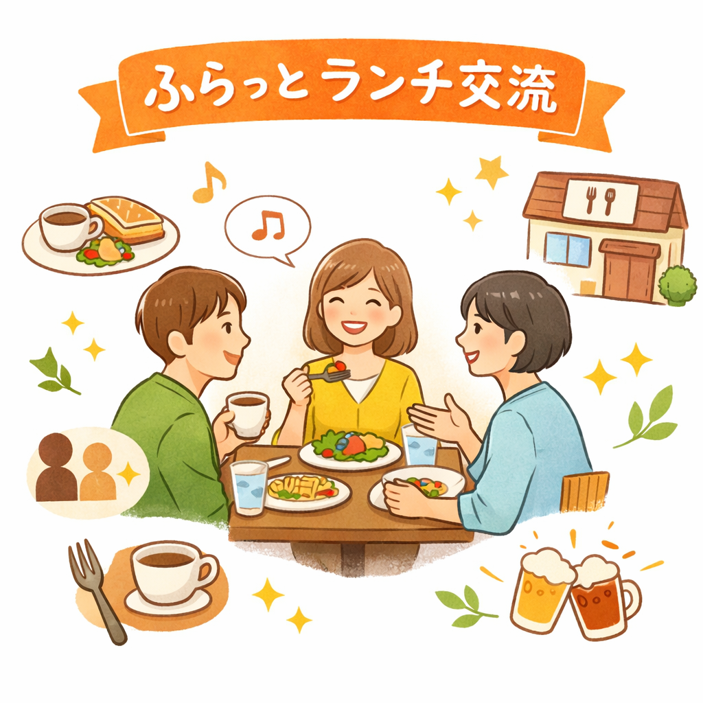 🍽️ ふらっとランチ交流（少人数・初参加OK）3/14