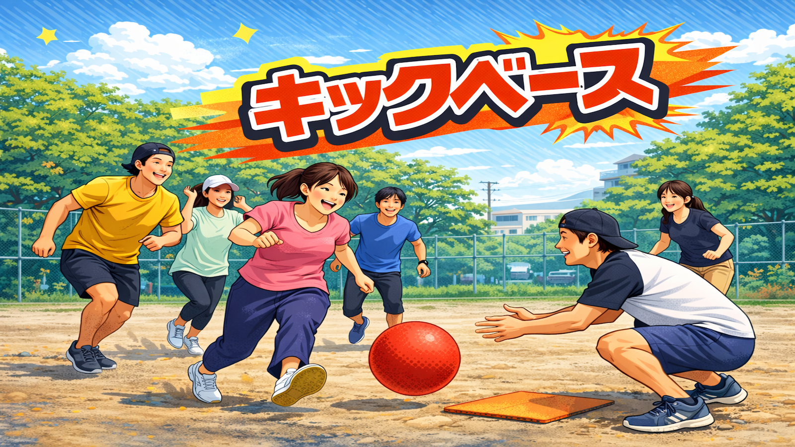 【初開催！】【20,30代限定】はじめての（久々の？）キックベース✨