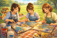 【急募!!20代女子限定企画3/14(土) 】大阪本町🎨テクスチャーアート開催🎨