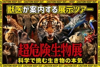 🦁獣医が案内する展示ツアー🐯
超危険生物展 科学で挑む生き物の本気
