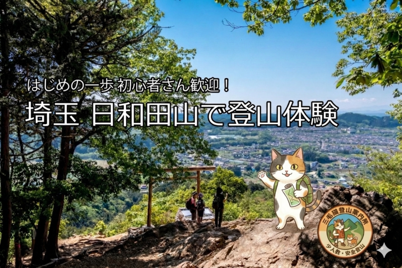 春の日和田山で登山体験（はじめの一歩、初心者さん歓迎）