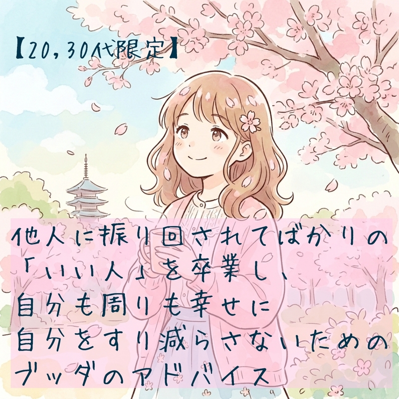 他人に振り回されてばかりの「いい人」を卒業し、自分も周りも幸せに！自分をすり減らさないためのブッダのアドバイス