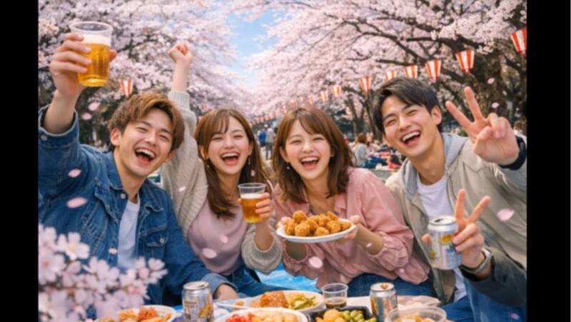 【20代募集】目黒川沿い【現在4名参加】わくわく満開🌸お花見会🍡