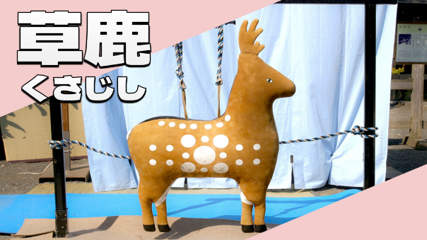 伝統弓術・草鹿（くさじし）と流鏑馬（やぶさめ）をみてみよう！