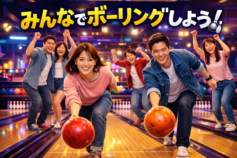 【3/22開催】池袋でみんなで楽しくボーリングしましょう！✨