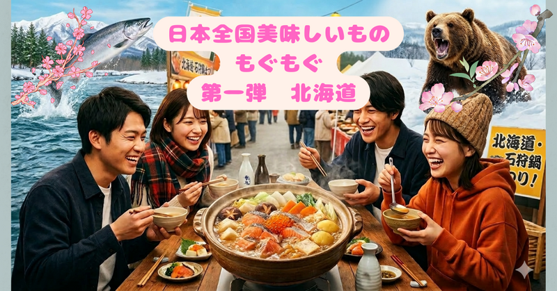 ＜飯田橋＞ 20代中心✨　日本全国美味しいものもぐもぐ vol.1 〜北海道でっかいどう編〜