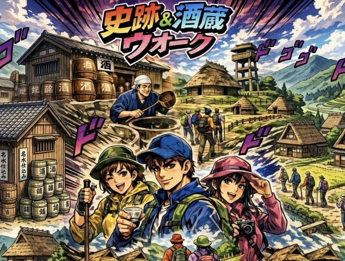 【4/11(土)】尼崎〜伊丹を歩こう✨史跡＆酒蔵ウオーク🚶‍♂️🍶