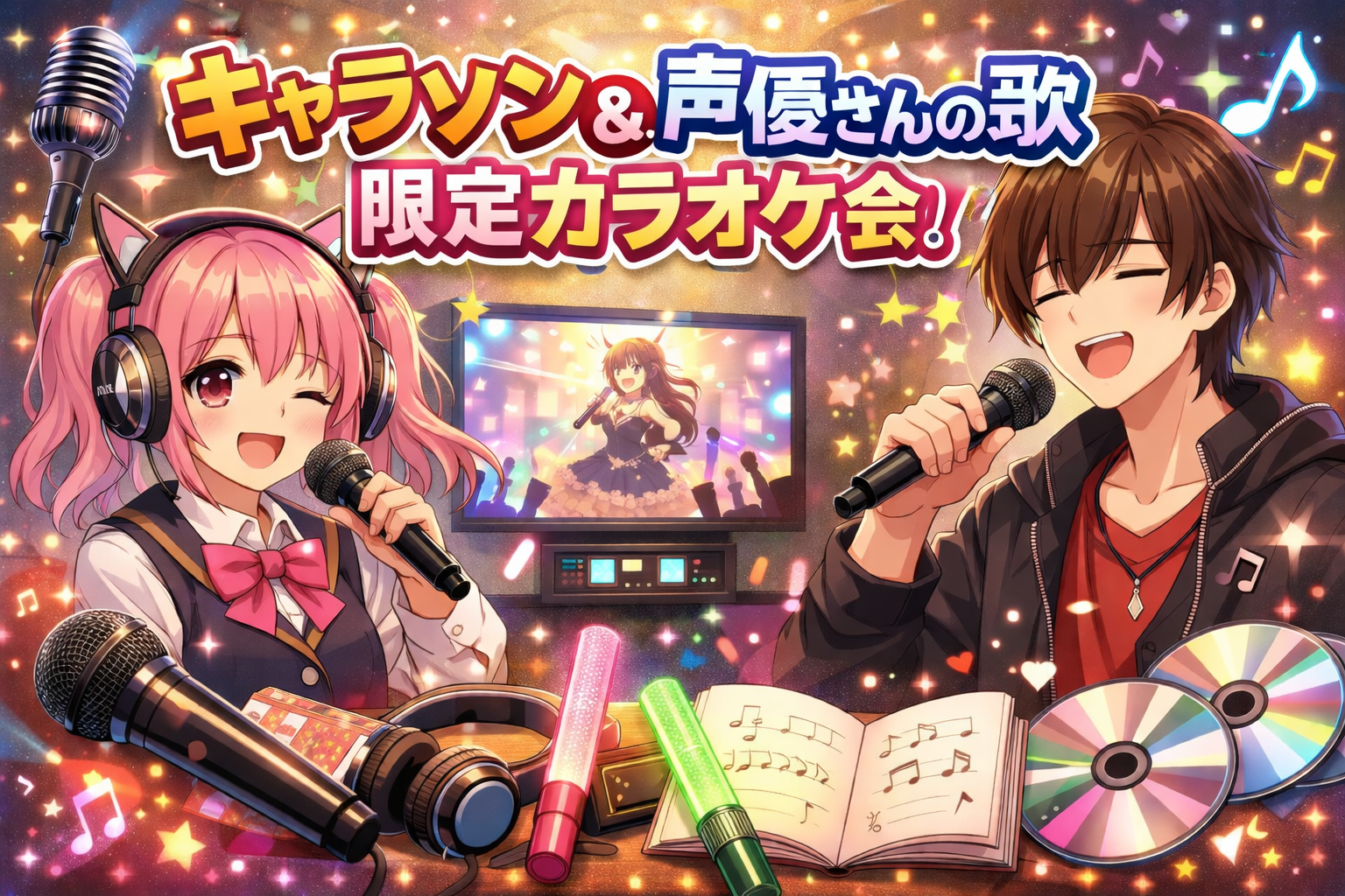 【キャラソン＆声優さんの歌限定！】5/9(土)カラオケ会🎤(*^ω^*)【新宿】🔰おひとり様大歓迎✨🤗