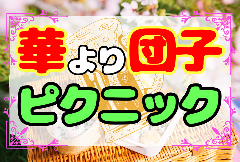 💐男女主催💐 華より団子ピクニック🍻  ⭐︎平成生まれ限定⭐︎