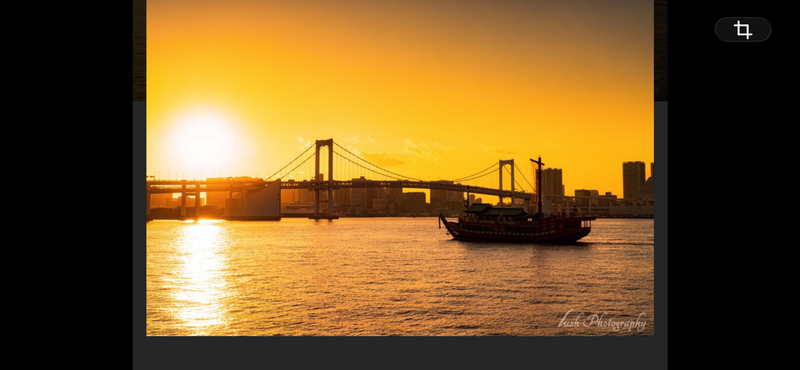 🌆夕焼けレインボーブリッジウォーキング🚶　
