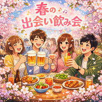🌸✨ 春の出会い飲み会 in 新橋 🍻✨
〜ちょっと大人な、心地いいつながりを〜
