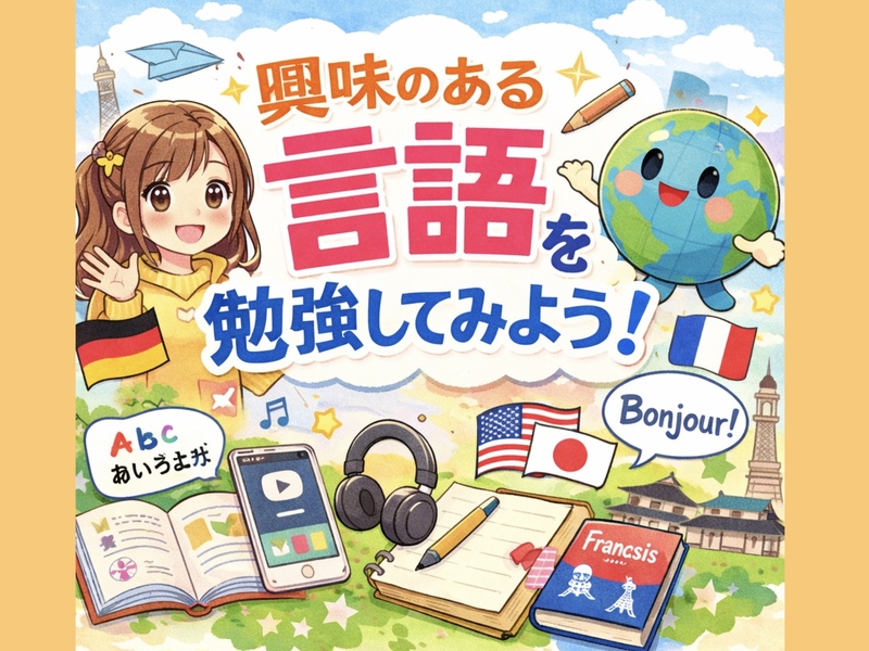 5/15(金)19:30〜🔰興味のある言語を勉強してみよう✏️✨【独学・素人・語学🇺🇸】