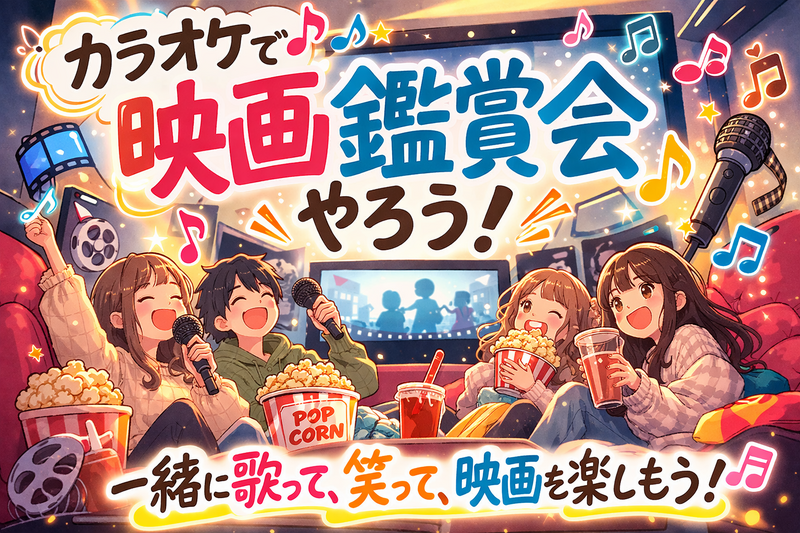 🎬 カラオケ映画鑑賞会 🎤🍿
初心者さん大歓迎✨3/25