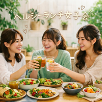 【女子会】ヘルシーランチ会🍽️