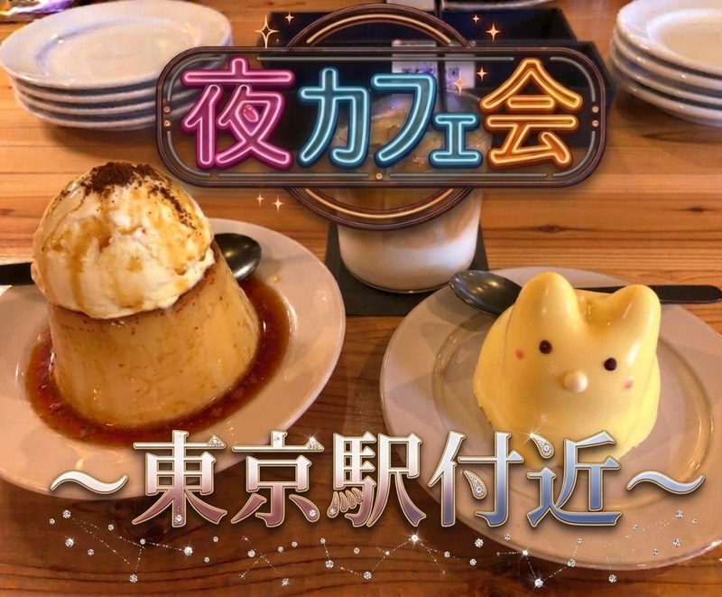 【男女共催】ぷるぷる猫プリン！😽東京駅の有名カフェに行こう🍮