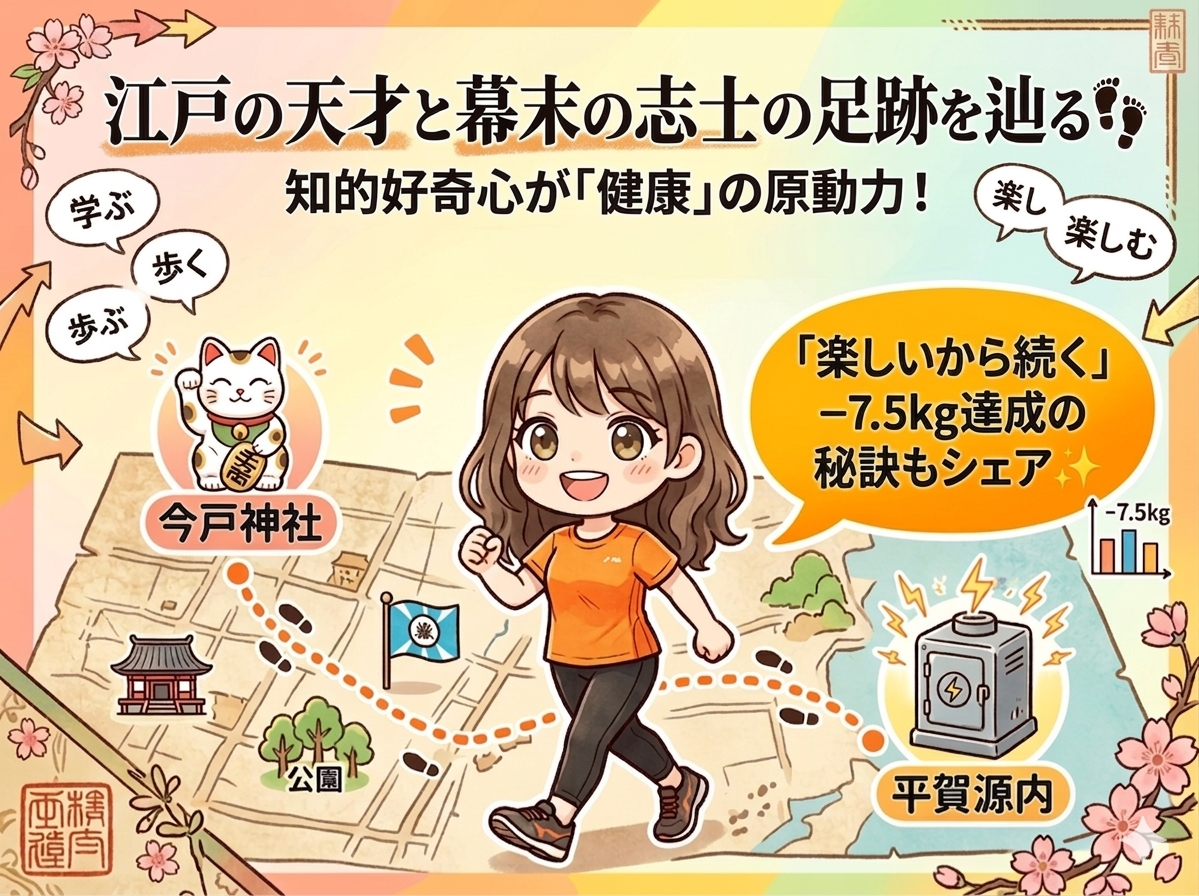 【女性主催】浅草駅発🗺️今戸神社・平賀源内ゆかり史跡巡り！歩いてととのう、下町タイムトリップ！